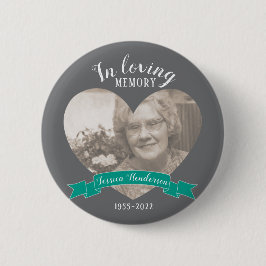 En la memoria amorosa foto botón de la cinta rosa 