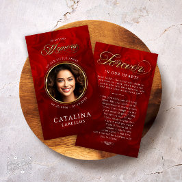 En la memoria amorosa la tarjeta de oraciones obit