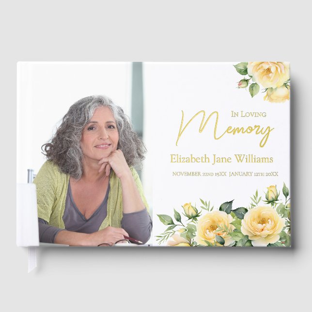 En la memoria amorosa rosas amarillas 1 libro de i (Anverso)