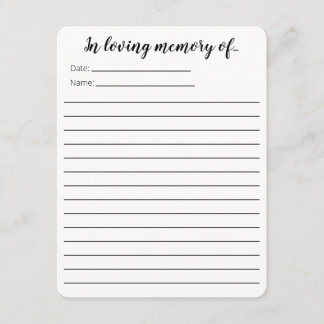 En la memoria amorosa... tarjetas