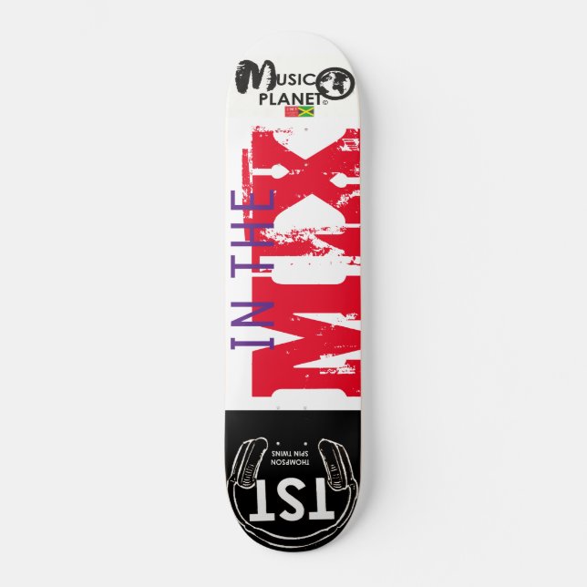 EN LA MEZCLA / TST Skateboard (Anverso)