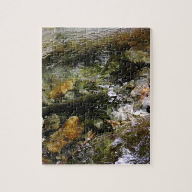 En la parte inferior de un rompecabezas del arroyo (Vertical)