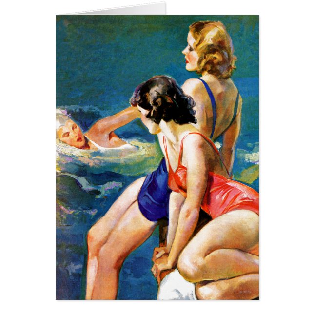 En la piscina (Frente)