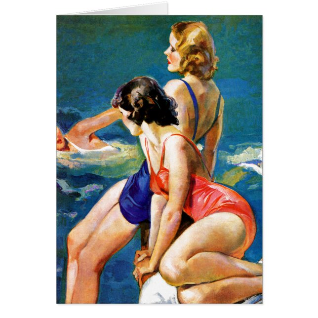 En la piscina (Frente)