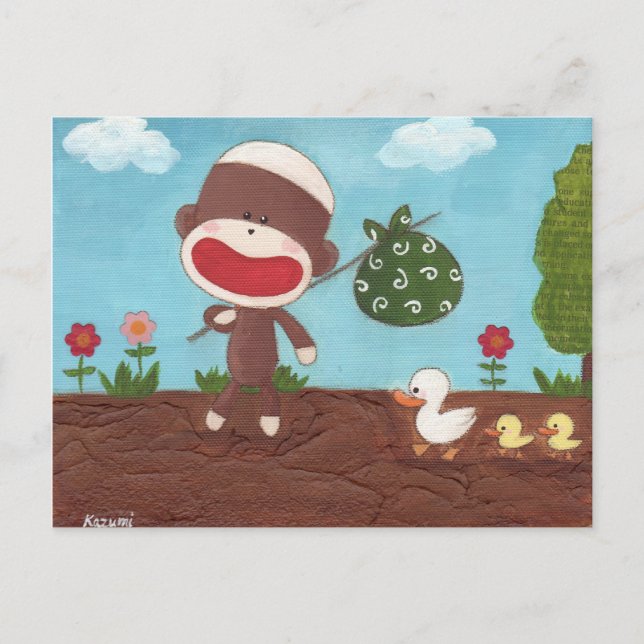 En la postal de la carretera (Anverso)