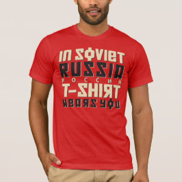 En la Rusia Soviética la camiseta te lleva