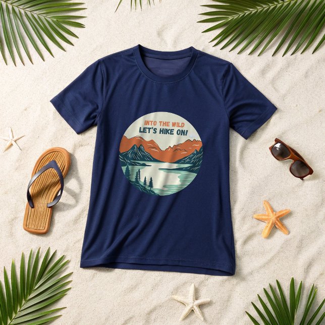 En la salvaje camiseta de senderismo - Montaña vie (Subido por el creador)
