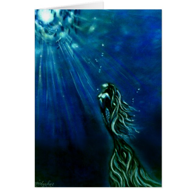 En La Tarjeta De Sirena Ligera (Frente)