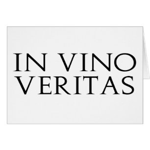En la tarjeta de Veritas del vino