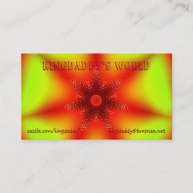 En la tarjeta de visita del corazón (Anverso)