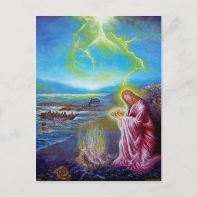 EN LA TARJETA POSTAL DE LA COSTA (Anverso)