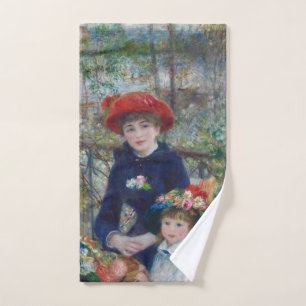 En la Terraza, Retrato Impresionista, Renoir