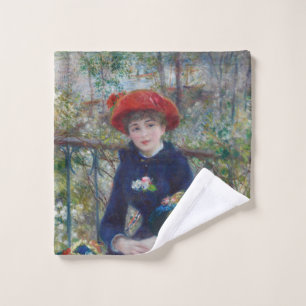 En la Terraza, Retrato Impresionista, Renoir