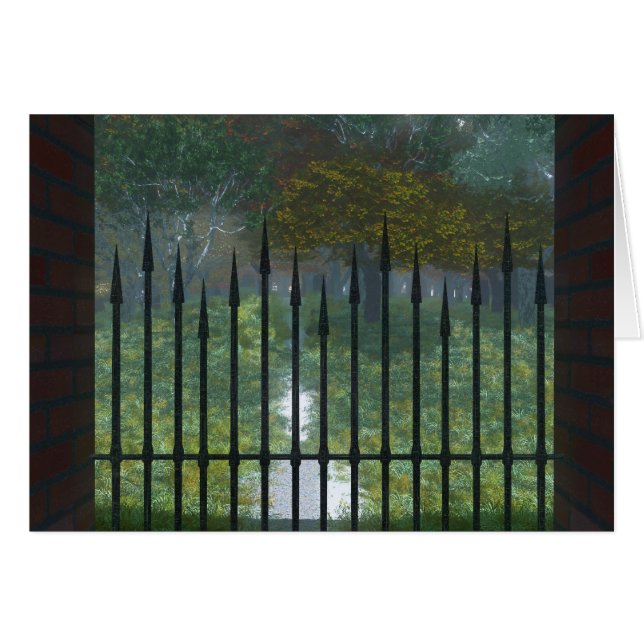 En la vieja tarjeta forestal (Anverso (Horizontal))