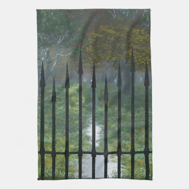 En la vieja toalla de cocina del bosque (Vertical)