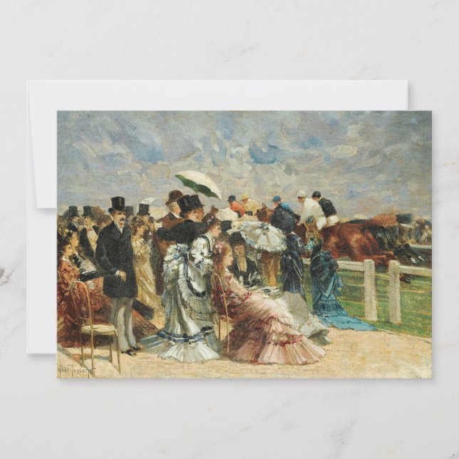 En las carreras | Louis Abel-Truchet (Anverso)