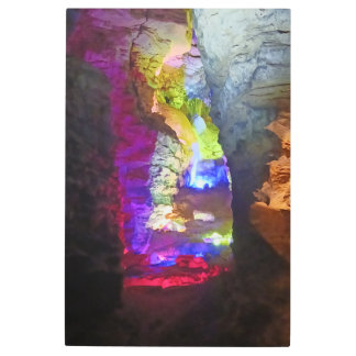 En las cuevas arte mural Metalizado