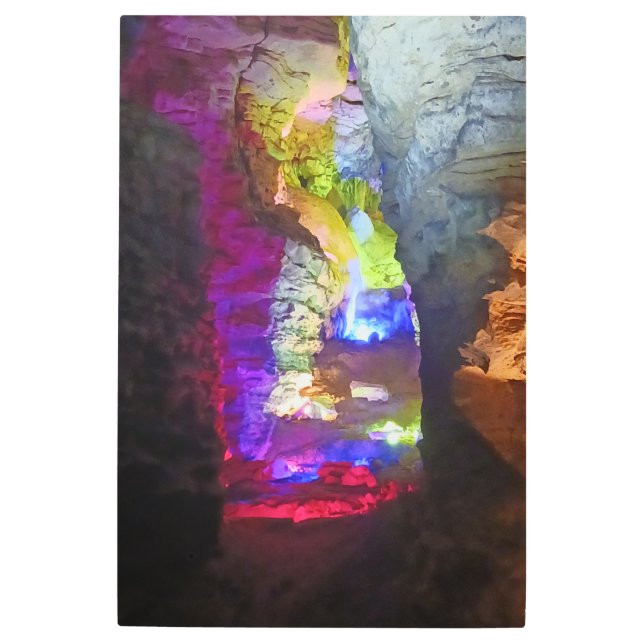 En las cuevas arte mural Metalizado (Anverso)