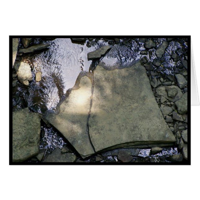 En las rocas (Anverso (Horizontal))
