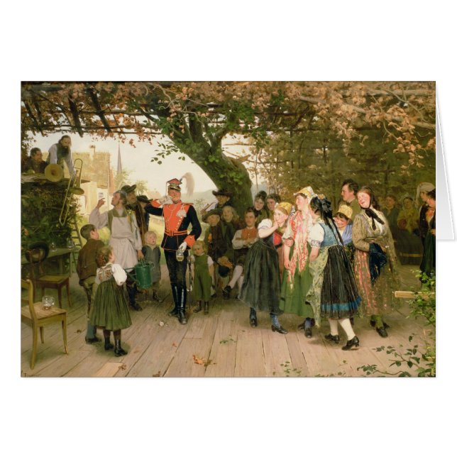 En licencia, 1883 (Anverso (Horizontal))