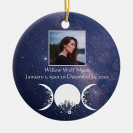 En los brazos de la diosa ornamento conmemorativo 