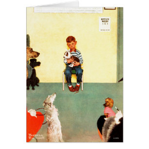 En los veterinarios de Norman Rockwell