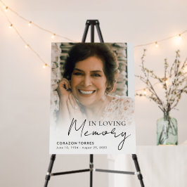 En Loving Memory Celebration of Life Photo Funeral