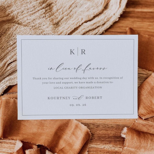 En lugar de la tarjeta de favores Nota de caridad (Subido por el creador)