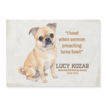 En Memoria de Lucy Kozar Tarjeta Magnetizada