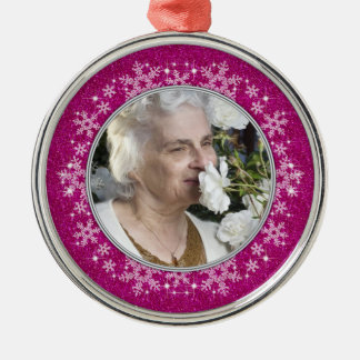 En Memoria Del Ornamento - Copos De Nieve Rosados