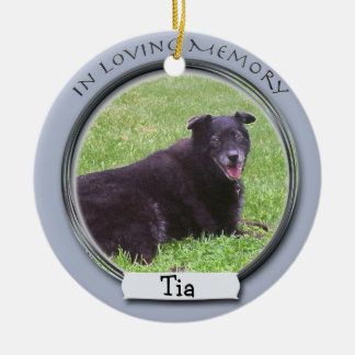 En memoria del ornamento del mascota