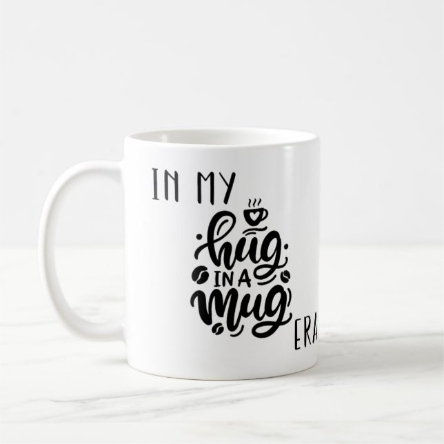 En mi abrazo de gato cósmico en una taza de café d (Izquierda)