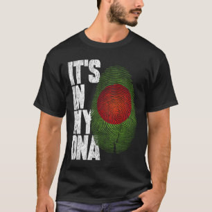 En mi ADN, la camiseta bengalí es un regalo orgull