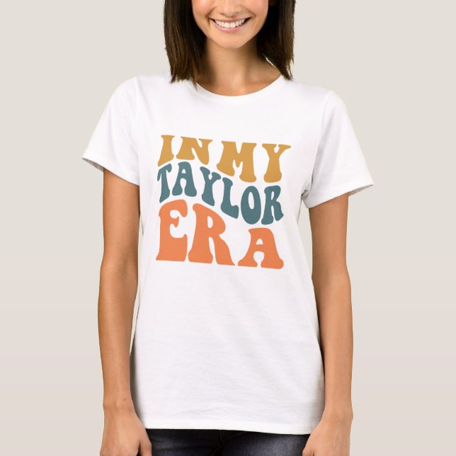 En mi camiseta de la era de Taylor (Anverso)