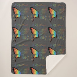 En mi corazón, una manta sherpa