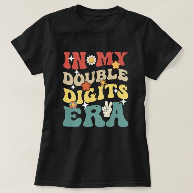 En mi doble dígito era camiseta (Diseño del anverso)