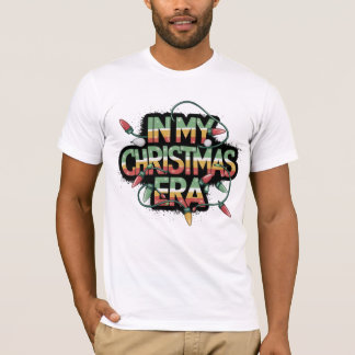 EN MI ÉPOCA DE NAVIDADES - Camiseta festiva de fie