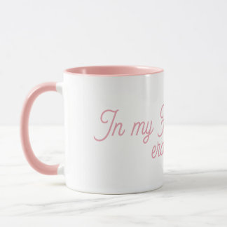 En Mi Era de Sanación Taza de Café Rosa | Rosa Est