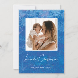 En mi era, nuestro primer azul de nieve de Navidad