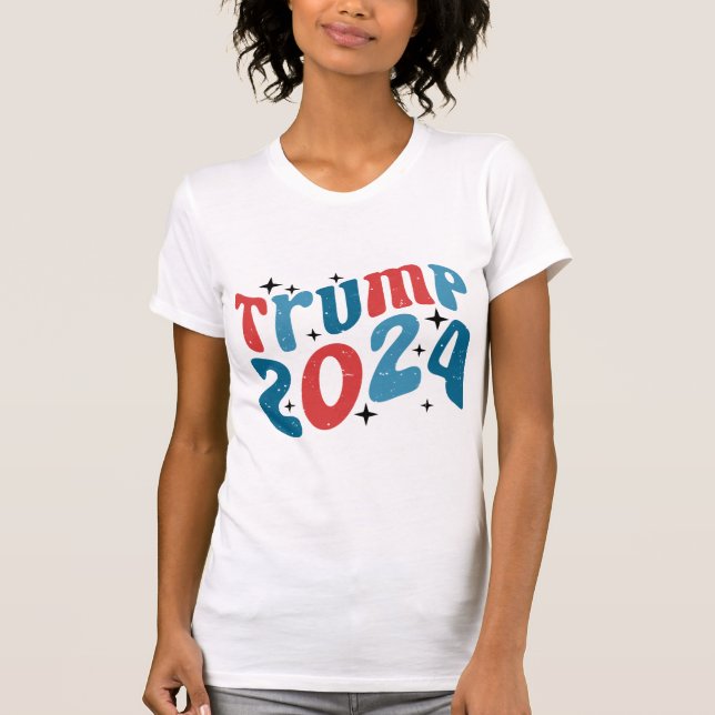 'En mi era Trump' 2024 camiseta femenina (Anverso)