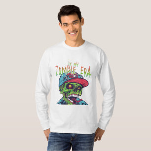 En Mi Era Zombie Camiseta Divertida de Halloween