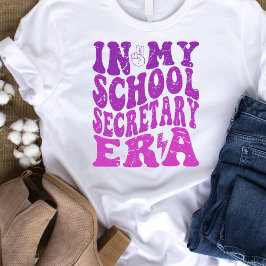 En mi escuela, la camiseta de la era de la secreta