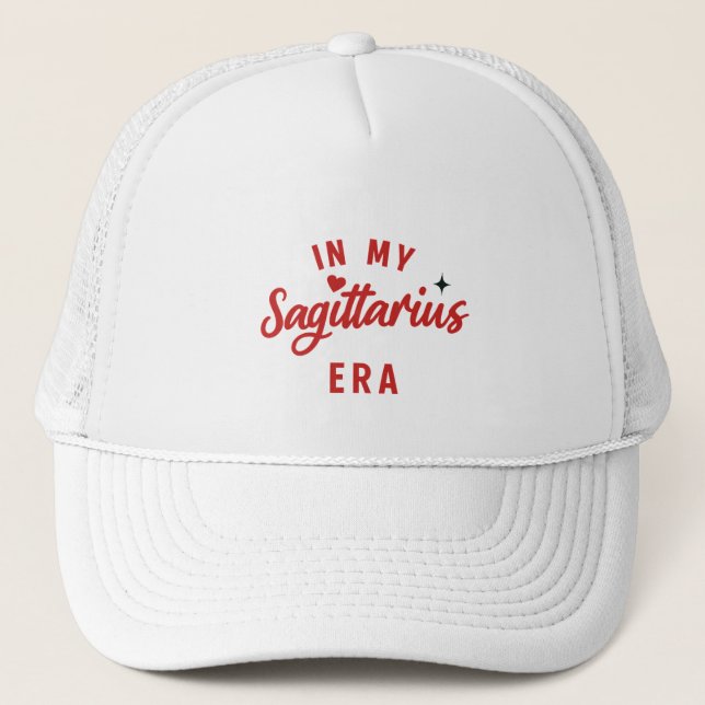 en mi Gorra de la era Sagittarius, regalo de Sagit (Anverso)