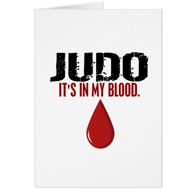 En mi JUDO de la sangre (Frente)