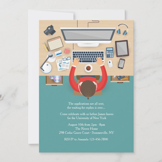 En Mi Mesa Invitación (Anverso)