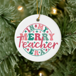 En mi ornamento de la era del profesor de merry
