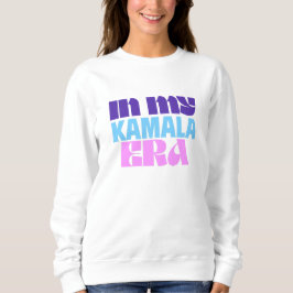 En mi sudadera de la era de Kamala