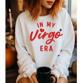 en mi sudadera de la era virgo, regalo de cumpleañ