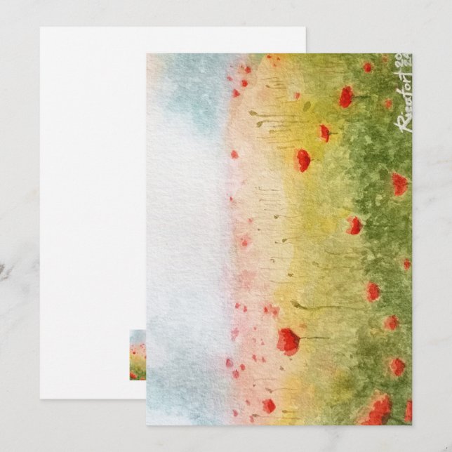 En mi tarjeta de felicitación Dreams III (Anverso / Reverso)