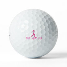 En mis bolas de golf de la era de mi mamá gemela